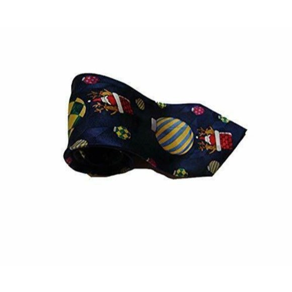 NWT American Greetings 100% Silk Neck Tie Novelty NeckTie‎ 2002 Santa Christmas - Picture 3 of 9